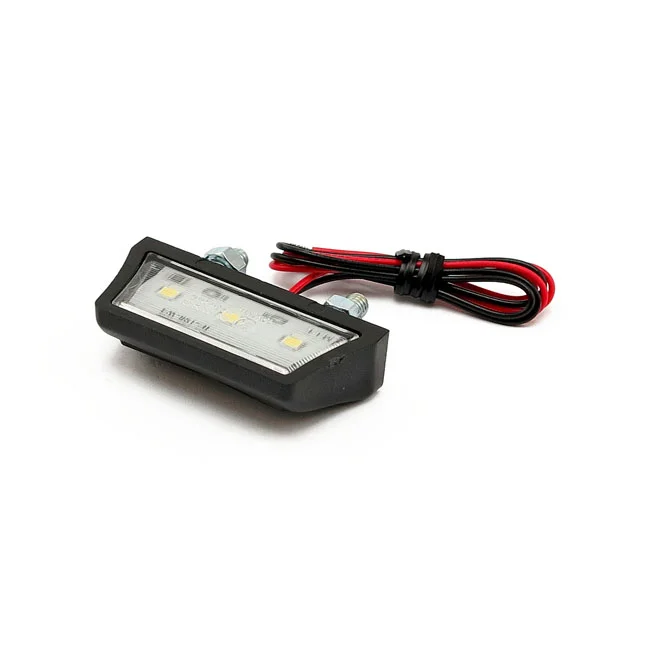 MCS LED license plate light stratton, black. ECE appr. - 943529