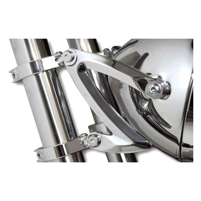 MCS Headlamp bracket Z-style. Chrome. 42-43mm - 943538