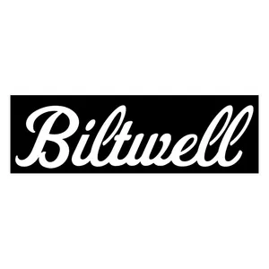 Biltwell Biltwell Script sticker white 6"