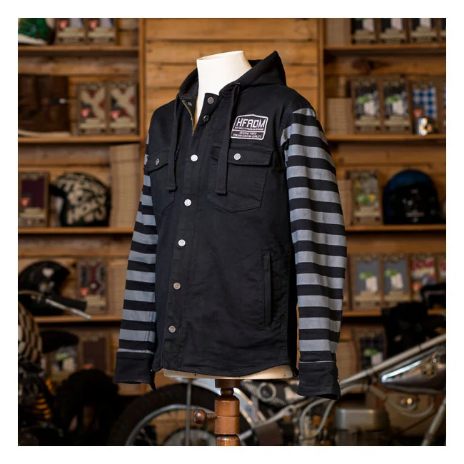 Holy Freedom Freedom Folsom hooded shirt black