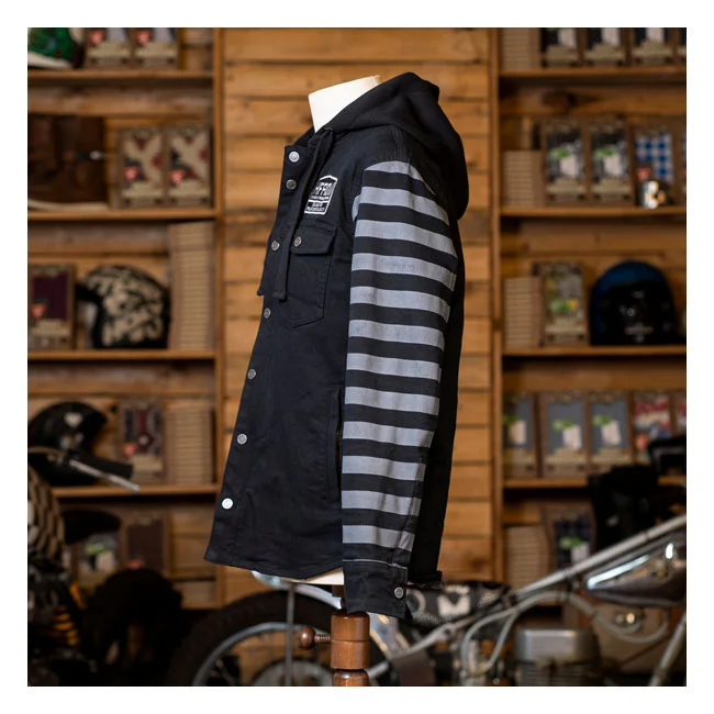 Holy Freedom Freedom Folsom hooded shirt black
