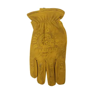 John Doe John Doe Coyote gloves yellow embossed