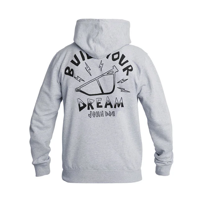 John Doe Doe BYD I hoodie grey