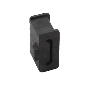 MCS FLT/Touring muffler hanger rubber. Black