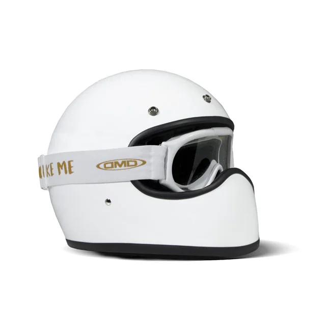 DMD Ghost white clear goggles