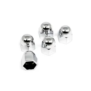 Gardner-Westcott Chrome acorn push on cover