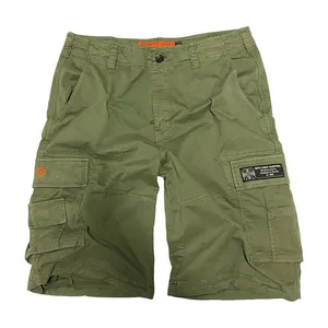 West Coast Choppers WCC CFL Cargo shorts vintage olive green