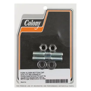 Colony Colony, fork axle cap stud set. Hex