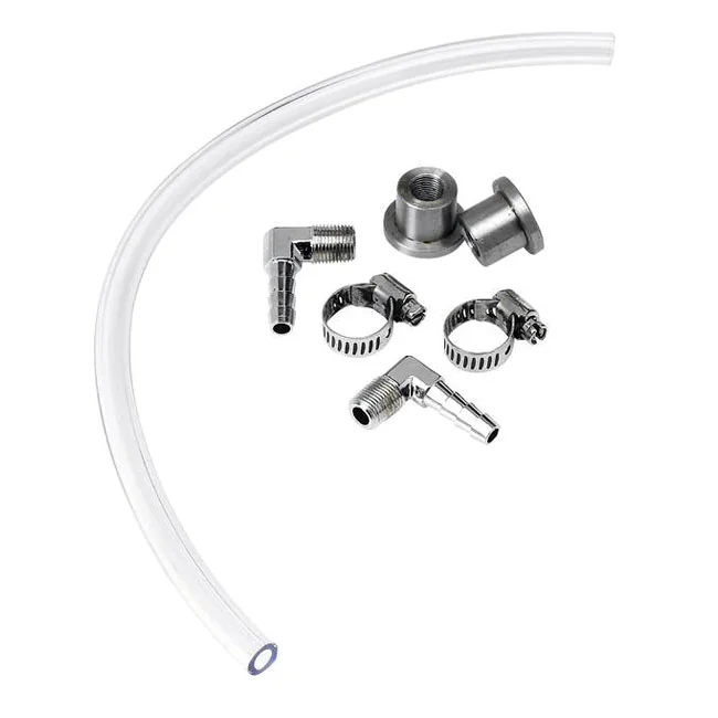 MCS Gas tank, fuel sight gauge kit. Clear hose - 946280
