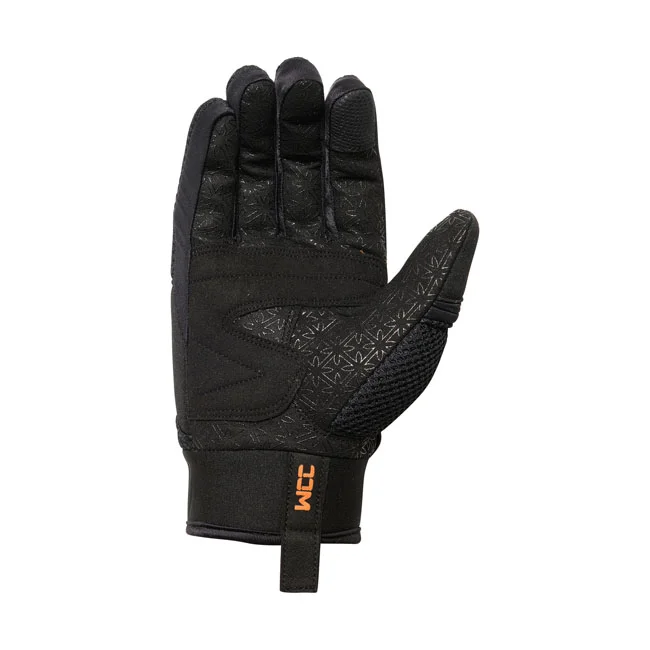 West Coast Choppers WCC Statement neoprene gloves black