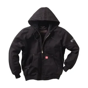 West Coast Choppers WCC Heavy duty canvas work jacket black