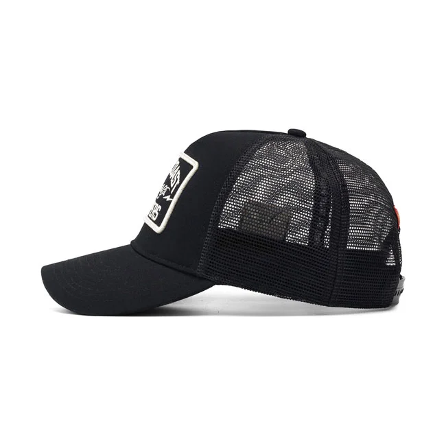 West Coast Choppers WCC Motorcycle Co. 5-panel trucker cap black