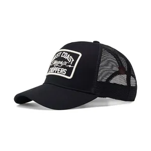 West Coast Choppers WCC Motorcycle Co. 5-panel trucker cap black