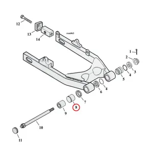 MCS Bushing, swingarm