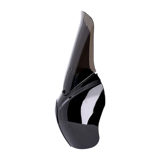 MCS Headlamp fairing. Gloss black. Tinted windshield - 947445