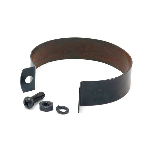MCS Strap, generator brush cover. Black - 30475-66