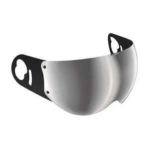 Roof Roof visor iridium silver