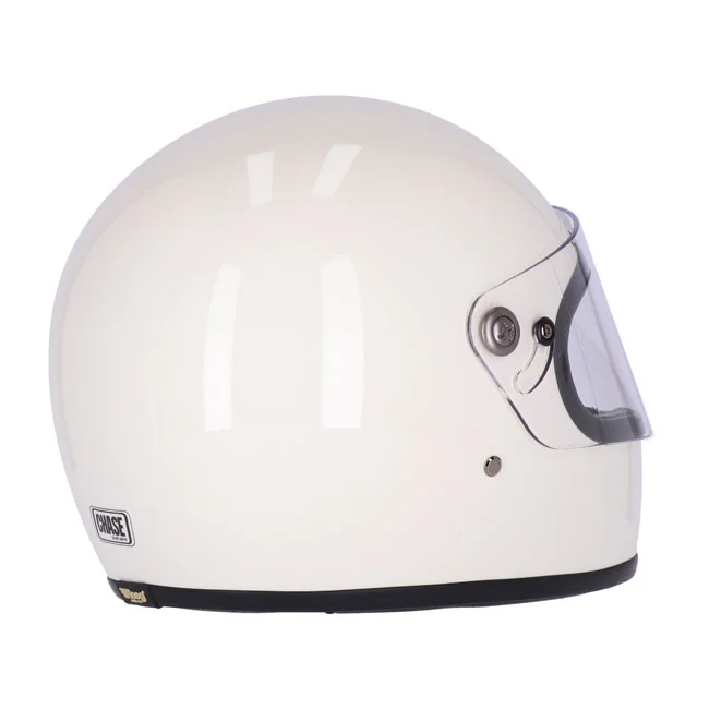 Roeg Chase helmet vintage white