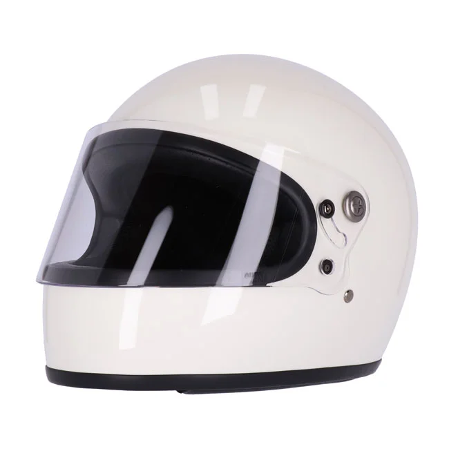 Roeg Chase helmet vintage white