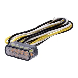 MCS Fastline LED light, turn signal with position light. Smoke