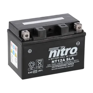 Nitro Nitro sealed AGM gel battery NT12A SLA