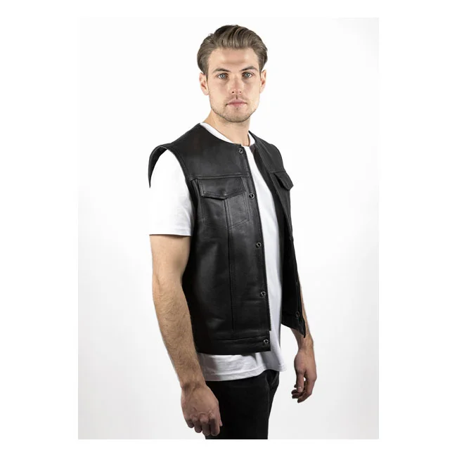 John Doe Doe MC Outlaw leather vest black