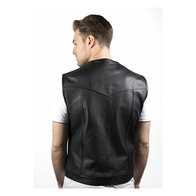 John Doe Doe MC Outlaw leather vest black