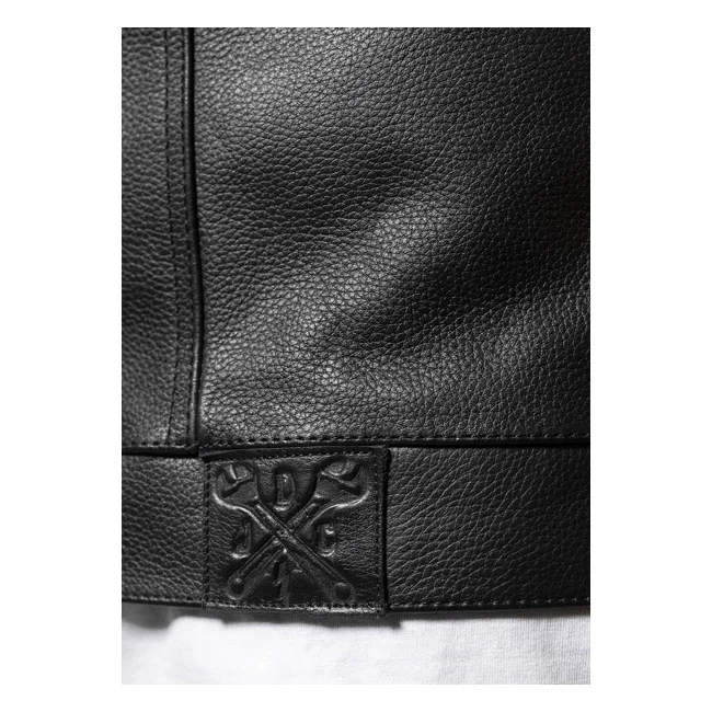 John Doe Doe MC Outlaw leather vest black