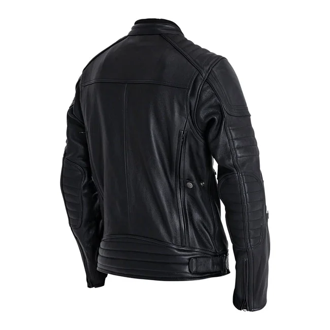 John Doe Doe Technical Leather jacket with XTM black