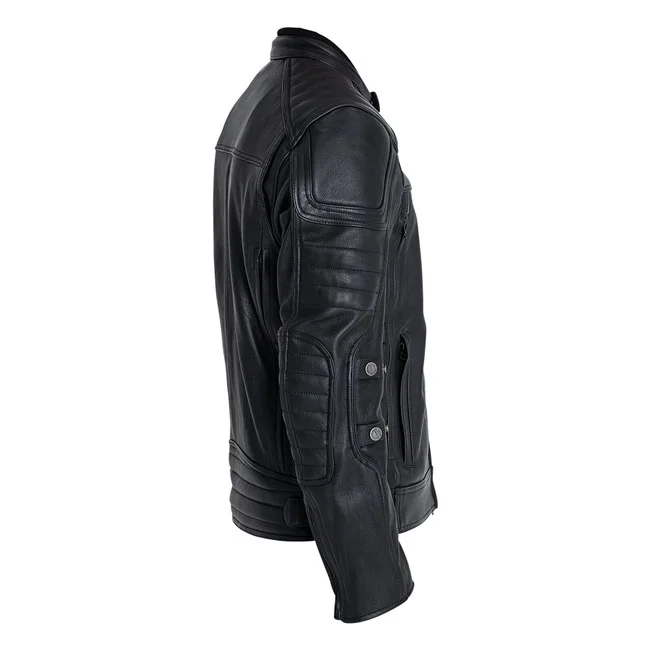 John Doe Doe Technical Leather jacket with XTM black