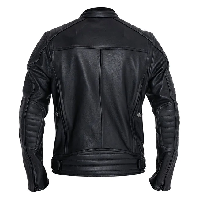 John Doe Doe Technical Leather jacket with XTM black