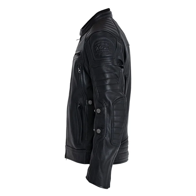 John Doe Doe Technical Leather jacket with XTM black