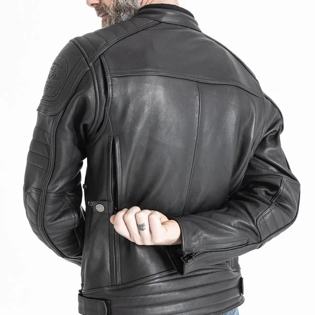 John Doe Doe Technical Leather jacket with XTM black