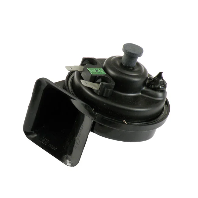 MCS OEM style horn, ''Early Square Style''. Black - 69060-90