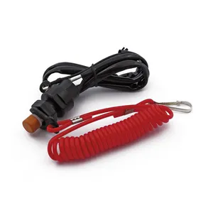 MCS Emergency ignition kill switch, clip-on lanyard with wiring