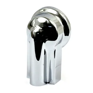 MCS Oil filter housing cover. Chrome