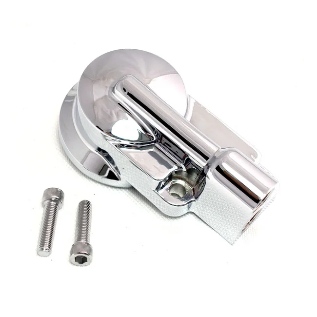 MCS Oil filter mount bracket kit. Chrome - 26378-92A
