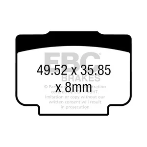 EBC EBC Double-H Sintered brake pads