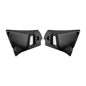 C-Racer C-Racer, front side covers. Black