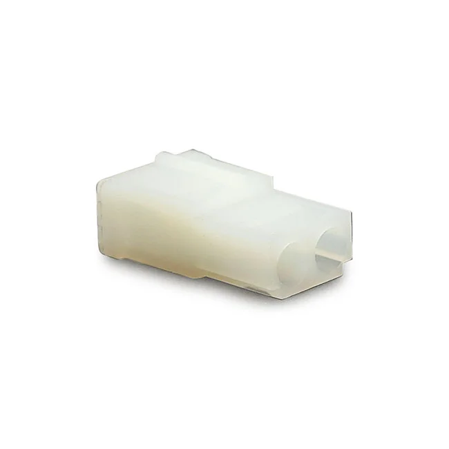 Namz AMP/TE connector. White, plug, 2-pins - 72035-71