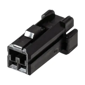 Namz NAMZ, AMP 040 series connector. Black, plug, 2-pin