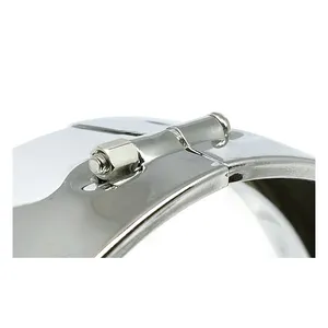 MCS Recessed trim ring. 5-3/4" headlamp. Chrome