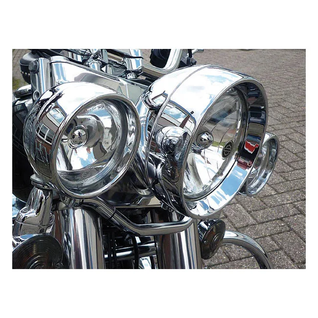MCS Recessed trim ring. 7" headlamp. Chrome - 69626-99