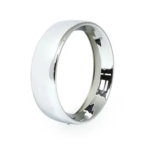 MCS Recessed trim ring. 7" headlamp. Chrome