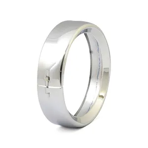 MCS Recessed trim ring. 7" headlamp. Chrome