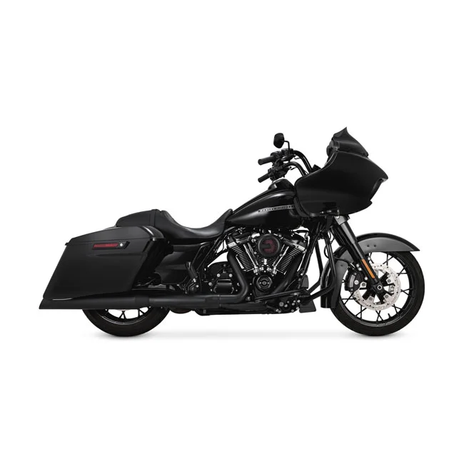 Vance & Hines & Hines, Backslash 450 slip-ons. matte black