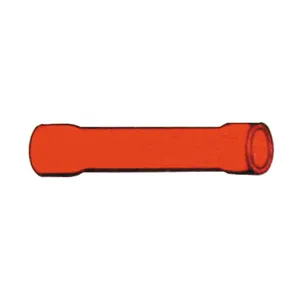 Standard Connectors, Butt Splice PVC, crimp. Red