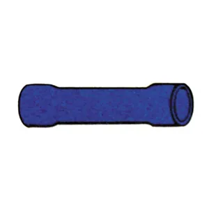 Standard Connectors, butt splice PVC, crimp. Blue