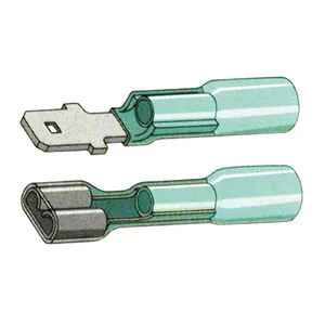 Standard Standard Co, Slide-on terminal connectors 1/4". Blue