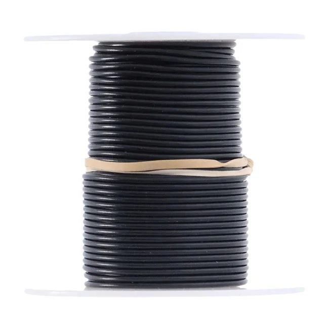 Standard Wire on spool, 18 gauge. 100 ft. Black